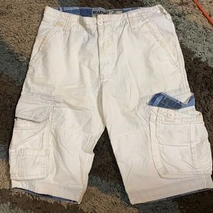 WHITE MEN SHORTS